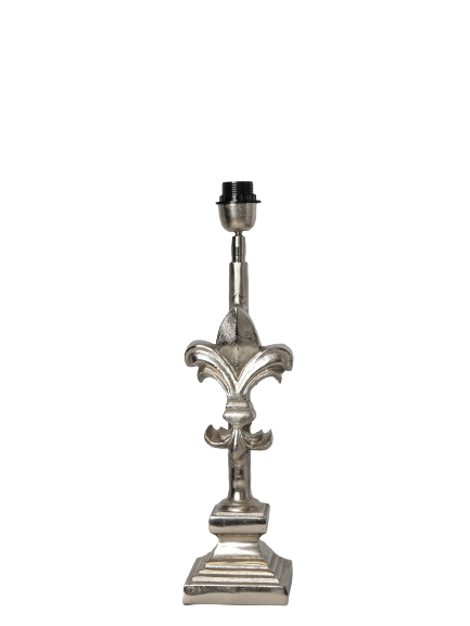 Elegant lampefod i aluminium 13x13x49 by CM