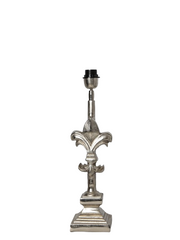 Elegant lampefod i aluminium 13x13x49 by CM