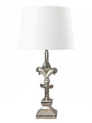 Elegant lampefod i aluminium 13x13x49 by CM