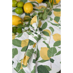 Limone Servett Gul 45x45 cm Frisk og sommerlig borddækning by Fondaco
