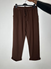 Bomuldsbukser med bindebånd - ITJULI25 by Sabrina