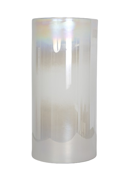 Håndlavet vase perlemor 25x25x34 by Colmore