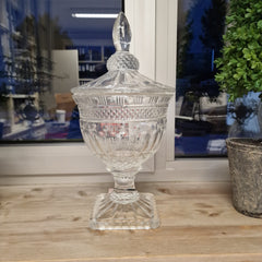 Glaskrukke med låg 39x18 cm by Krone 1 - Kina