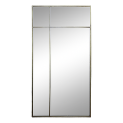 Spejl 180x90x3 cm antique messing by Chic Antique