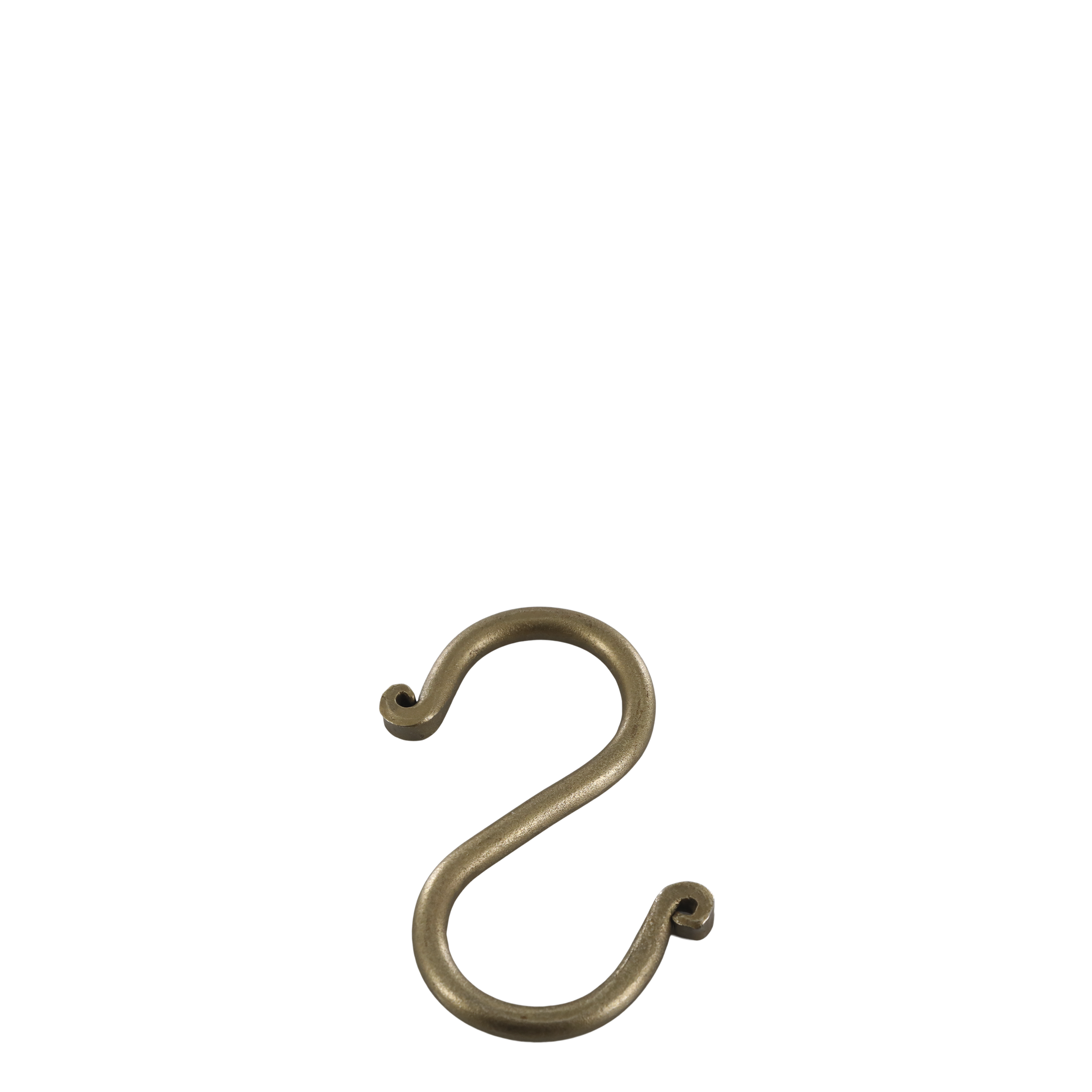 S-Krog i antik messing 8x4 cm by Chic Antique