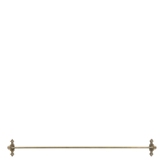 Knagerække, H10/L80 cm antique messing by Chic Antique