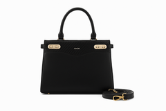 Klassisk taske med guld spænder 29.5x12x22cm - ITJULI25 by Eric Bags