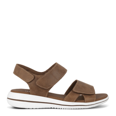 Green Comfort Leaf Sandal m. Velcro by Krone 1