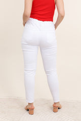 Jeans med bindebånd by Krone 1