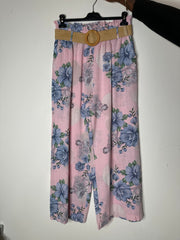 Bukser med rundt print og bælte - ITJULI25 by Renee