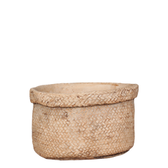 Corte Skjuler m. Fletmønster 12x17 cm Antique Natur by Chic Antique