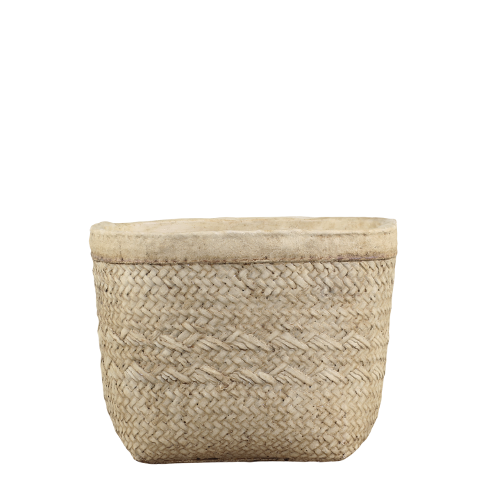 Corte Skjuler med fletmønster 16,5x21 cm Antique Natur by Chic Antique