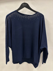 Strikbluse, Blingærmer