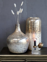 Vase, H40/Ø19 cm antique guld by Chic Antique