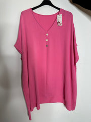 Bluse med knapper - ITJULI25 by G9