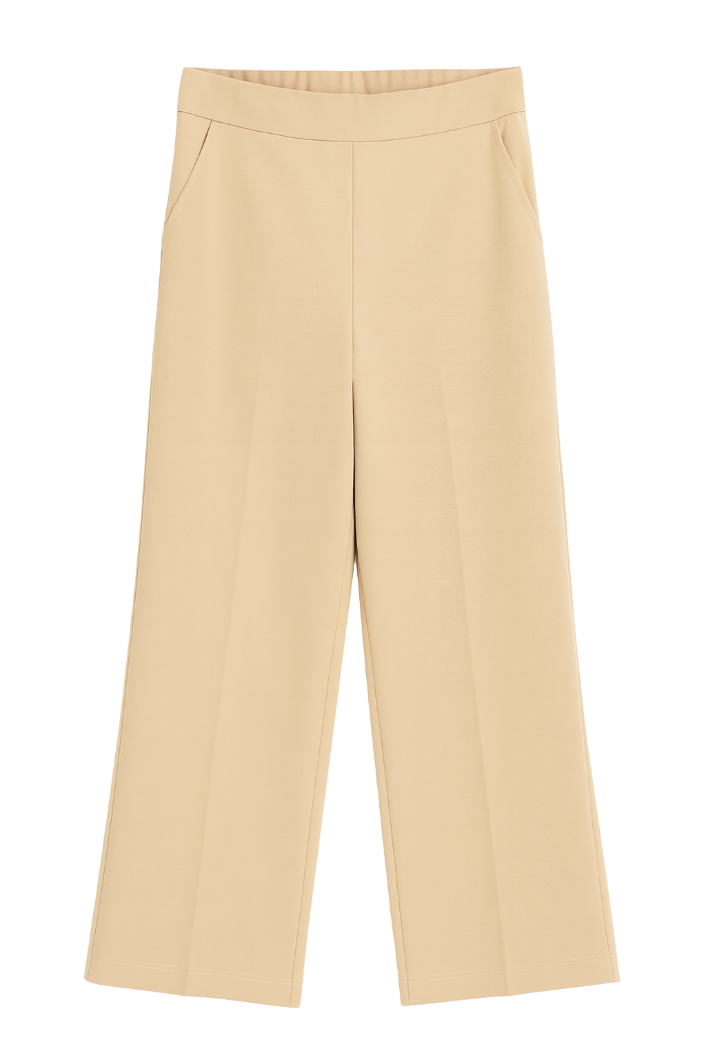 Struktureret jogger m. Pressefold by Krone 1