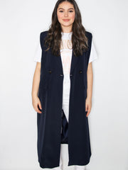 Lang blazer vest by DLG