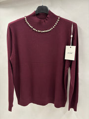 Striktrøje, Perlehals