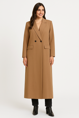 Lang blazer frakke by DLG