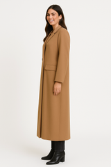 Lang blazer frakke by DLG