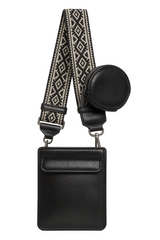 Shiny telefontaske/pung med skulderstrop stående – 20cm x 11cm x 4cm by Krone 1