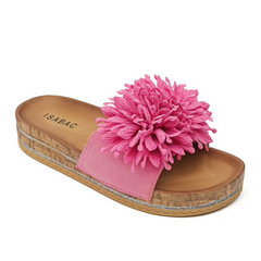 Sandal med blomster front by Krone 1