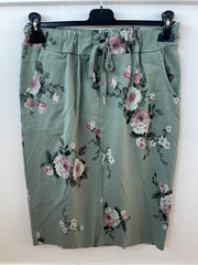 Blomstret mirakelnederdel by Krone 1