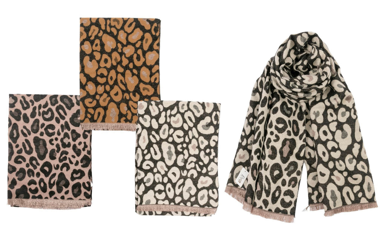 Leo tørklæde med glitter - Tilfældig - Ingen returret - ITNOV24 by Krone 1