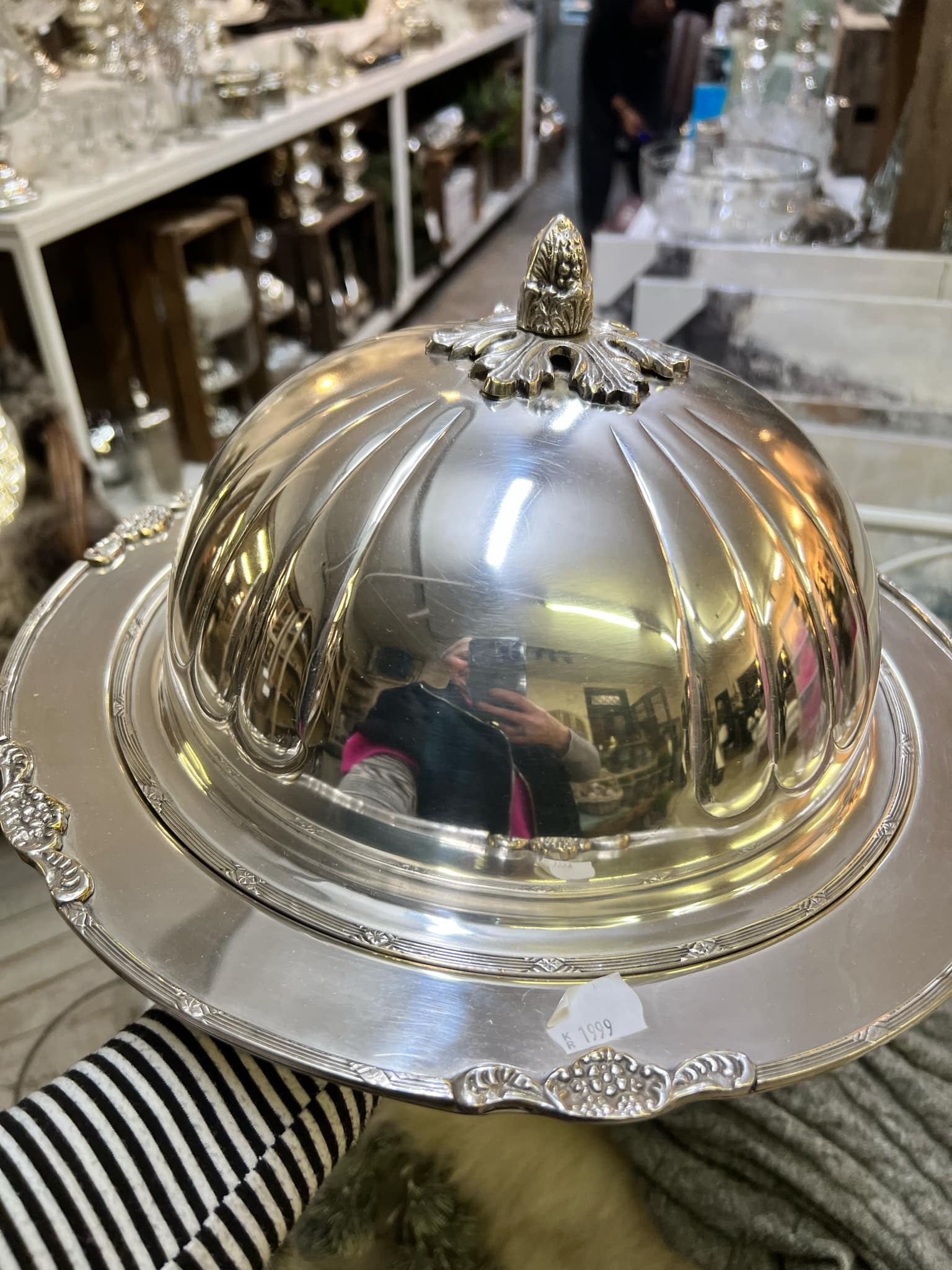 Food Varmer i Sølv – Elegant Servering til Bordet by Krone 1