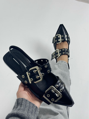 Spidse ballerinaer med studs by Gioa