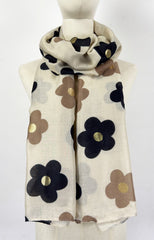 Tørklæde med blomster - ITJULI25 by Katier