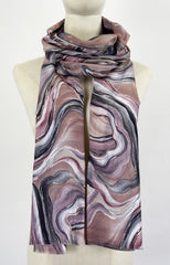 Tørklæde med swirl by Katier