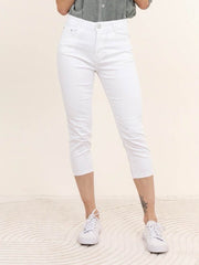 Hvide capri jeans by Krone 1