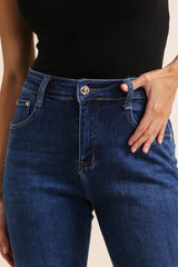 Boyfriend jeans med fold small size by Krone 1