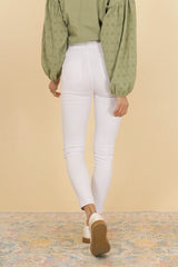 Hvide push up jeans små størrelser by Krone 1