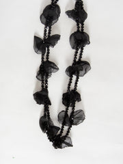 Halskæde med blomster og perler - ITFEB25 by Lulu Bijoux