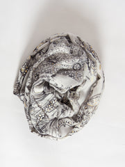 Paisley tørklæde med guld spots - ITFEB25 by Mei Moo