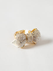 Bling ring sløjfe - Passer alle - ITFEB25 by Lulu Bijoux