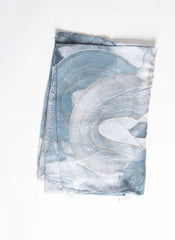 Tørklæde med cirkulært print - ITFEB25 by Katier