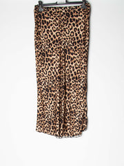 Satin nederdel med dyreprint - ITSEP24 by Krone 1
