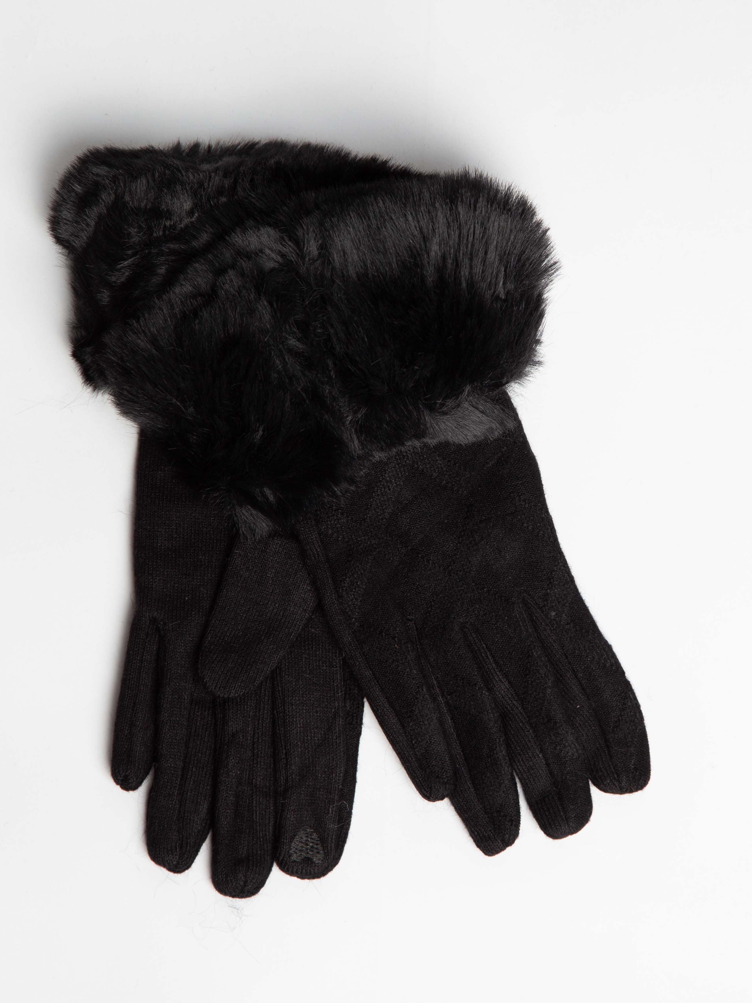 Handsker med imiteret pels - ITSEP24 by Krone 1