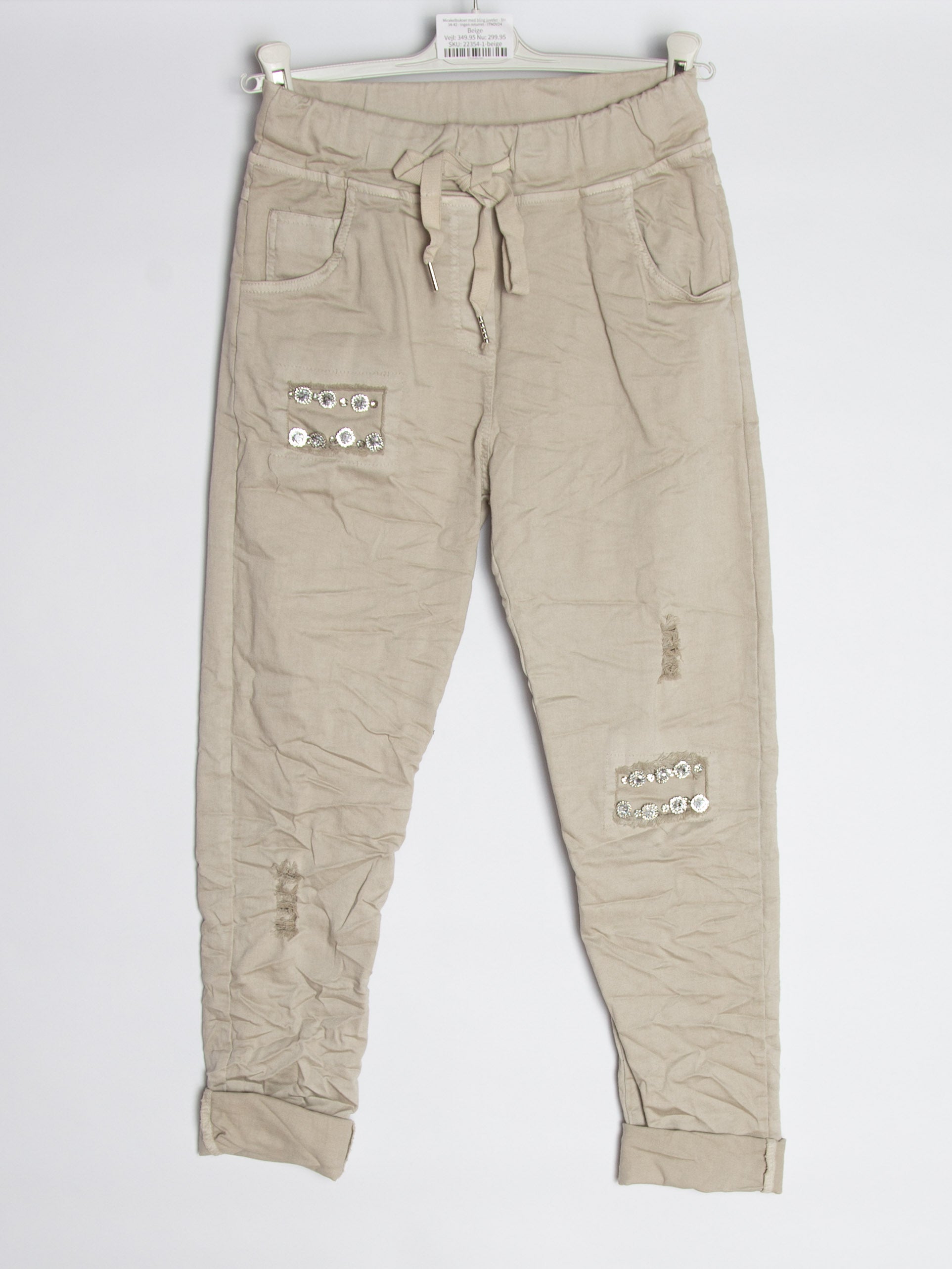 Mirakelbukser med bling juveler - Str. 34-42 - Ingen returret - ITNOV24 by Krone 1