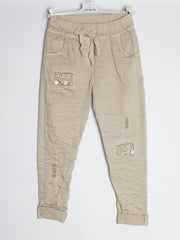 Mirakelbukser med bling juveler - Str. 34-42 - Ingen returret - ITNOV24 by Krone 1