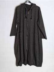 Lang Sweatshirt med hoodie - str. 42-50 - ITNOV24 by Krone 1