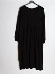 Kjole med høj talje og lommer - Brystmål 130cm by Krone 1