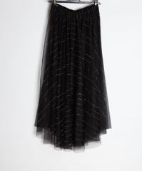 Nederdel med tyl og bling - Ingen returret - ITNOV24 by Krone 1