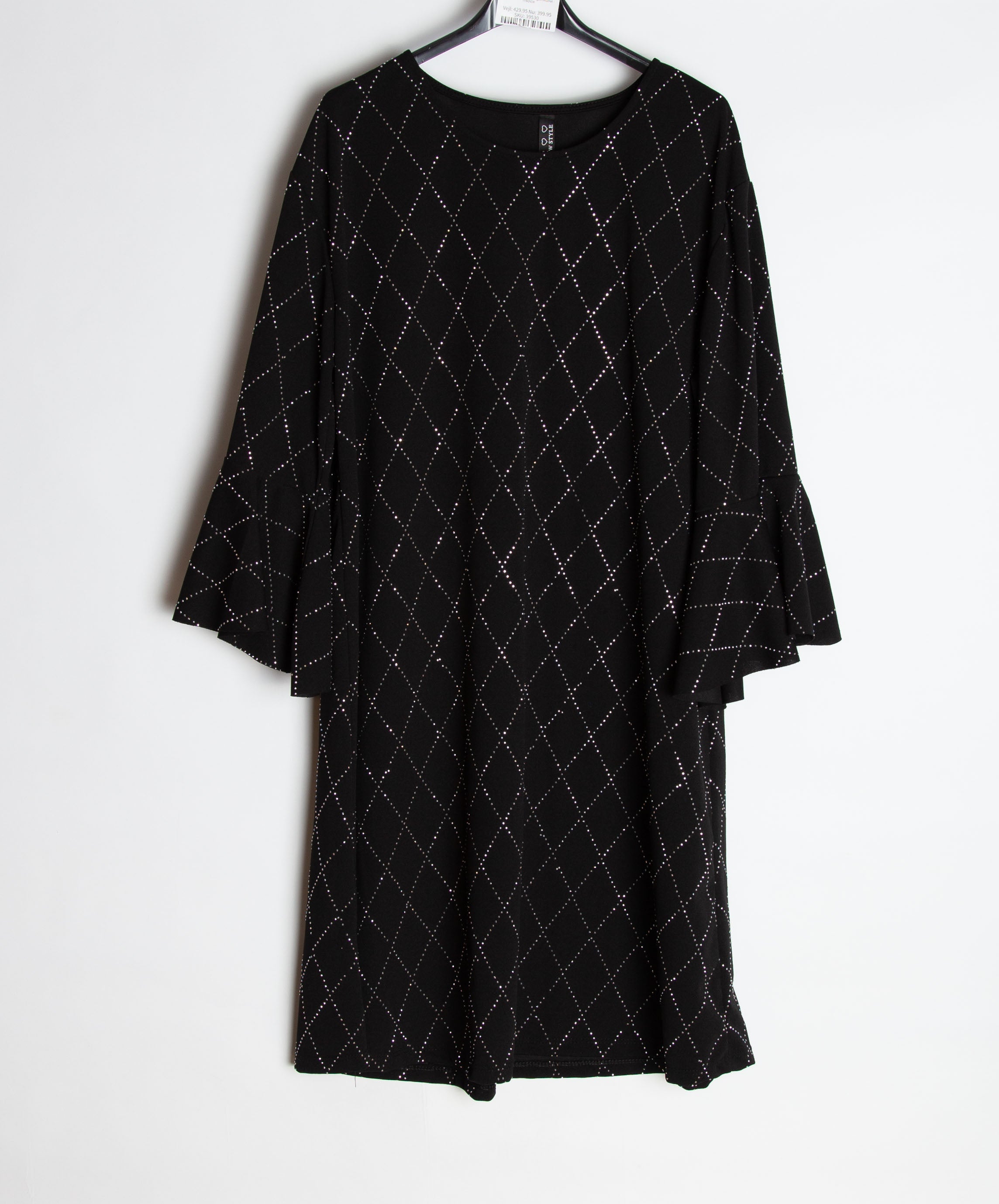 Kjole med bling regn - Ingen returret - ITNOV24 by Krone 1