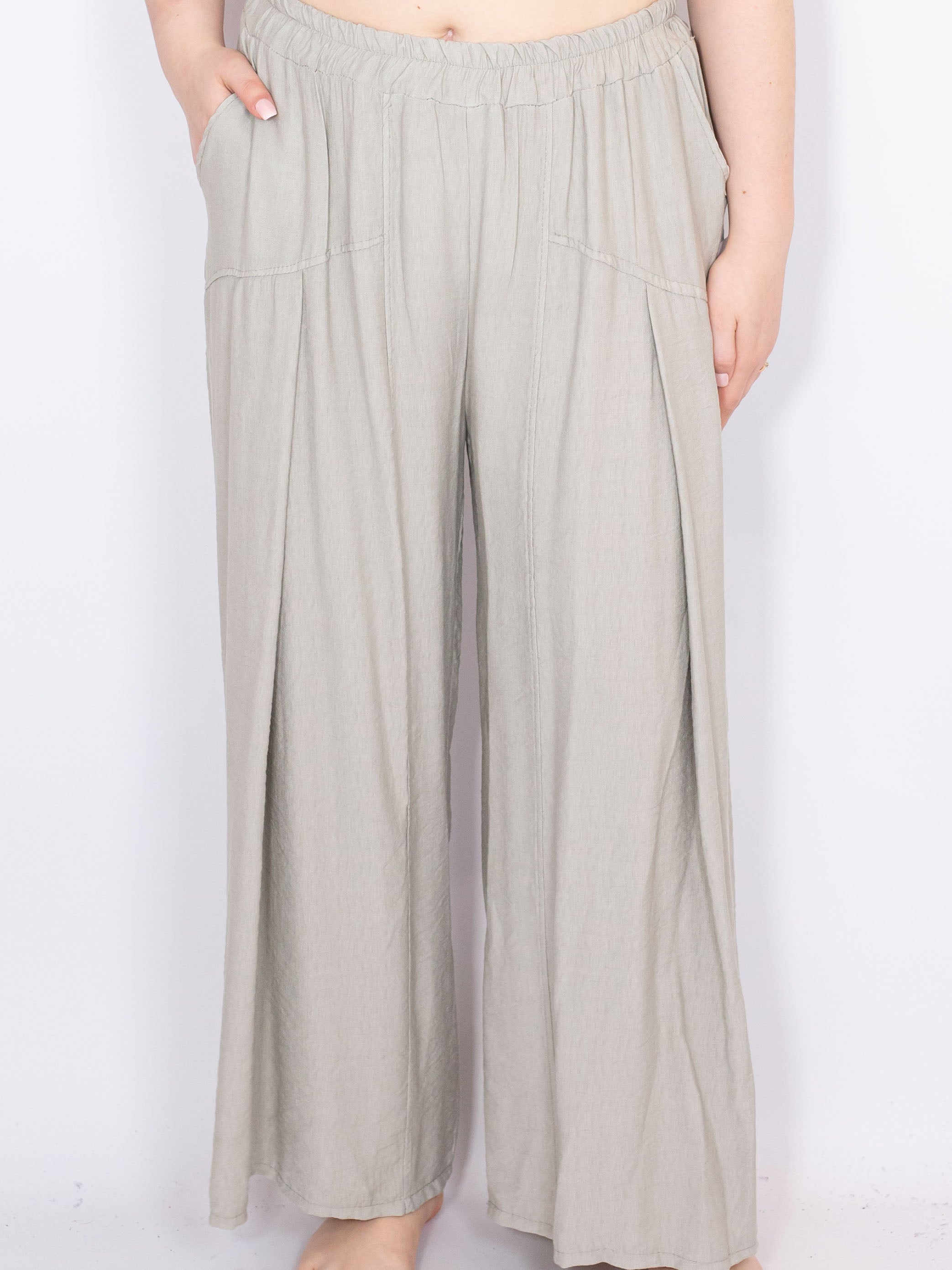 Vidde bukser med lommer by Krone 1