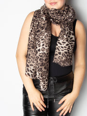 Leopard tørklæde by Krone 1