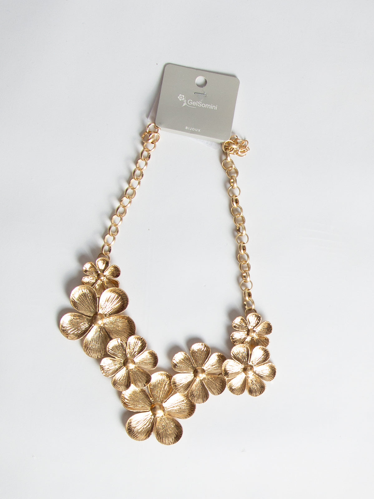 Halskæde med blomster by Krone 1